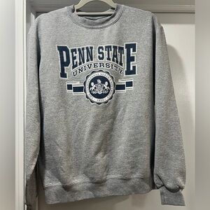 Vintage early 2000s Penn State University Champion Crewneck Gray Sweater